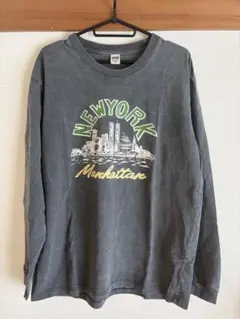 BARNS OUTFITTERS ロンT XL ピグメント加工 フェードのサムネイル