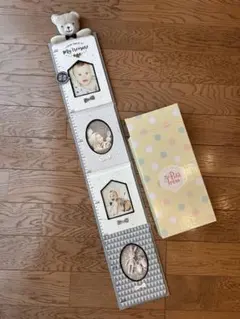 キシマ Mon Petit Tress 身長計付きベビーフォトフレーム