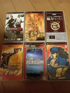 PSPソフト　いろいろ 6本セット