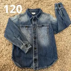 F.O.KIDS デニムシャツ 120㎝ 美品