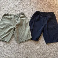 無印良品ハーフパンツ 3色セット