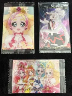 プリキュアカードウエハース9 Go!プリンセスプリキュア セットR.SSR.HR