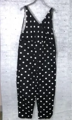 レトロ ガーリー シック Monki インポート 古着 ドット柄 サロペット