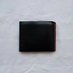 【未使用に近い】土屋鞄 ツチヤカバン マネークリップ 折り財布 レザー 本革 黒 ヌメ 二折財布 – 二つ折り財布 – 土屋鞄製造所