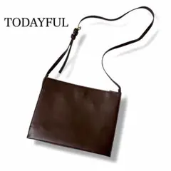 TODAYFULショルダーバッグ サコッシュ ブラウン ミニバッグ トゥデイフルのサムネイル