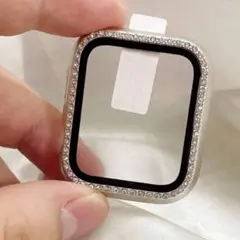 新品　アップルウォッチ　カバー　ケース　スターライト　キラキラケース　40mm