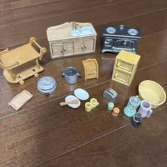 シルバニアファミリー キッチンセット 15点