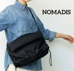 NOMADIS ノマディス ショルダーバッグ 黒 軽量 美品 大容量のサムネイル