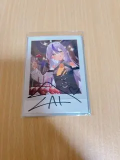 ラプラス・ダークネス 誕生日記念 直筆サイン入りチェキ