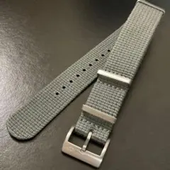 22mm コットンNATOストラップ スウェーデン製 グレーのサムネイル