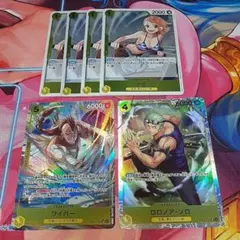 ワンピースカードゲーム　神の島の冒険　ワイパーパラレル　ゾロSR他
