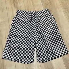 GLOBAL WORK チェック柄 ハーフパンツ 140