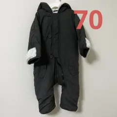 フード付きジャンプスーツ