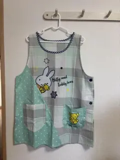 ミッフィーとテディベアのエプロン