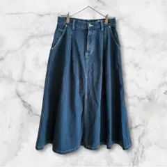 PAR ICI DENIM パーリッシィデニム　デニムロンスカートF ブルーのサムネイル