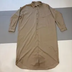 INGNI ベージュ シャツワンピース Mサイズ