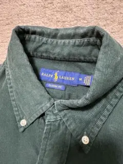 RALPH LAUREN ラルフローレン コーデュロイ シャツ メンズ グリーン