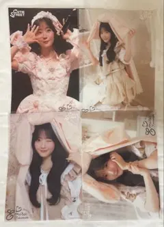 川本笑瑠 生誕 すきくじ きゅーすと クリアポスター