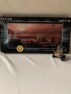 ピクサー　UDFウォーリー　フィギュア　キャンパスボード