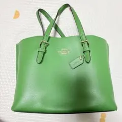 コーチ グリーン 2WAYバッグ ハンドバッグ