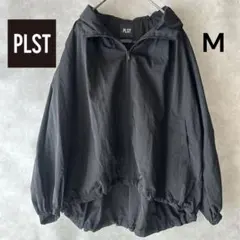 【美品】PLST プラステ リモンタパーカー M ブラック 桐谷美玲さん着用