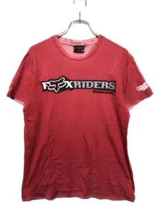00’s メキシコ製 古着 FOX Riders ロゴグラフィック Tシャツ