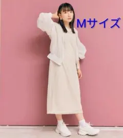 しまむらmir..×momo　シアーブルゾン　白　LLサイズのサムネイル