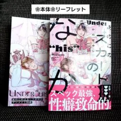 あのこのスカートのなか　かのさゆり　アニメイト　リーフレット　BL　漫画