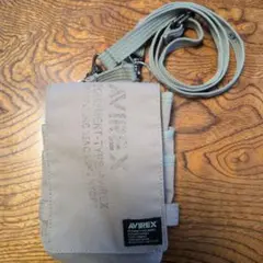 AVIREX アビレックスミニショルダーバッグ ベージュ