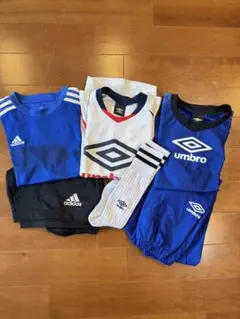 adidas & umbro サッカーウェアセット140・150