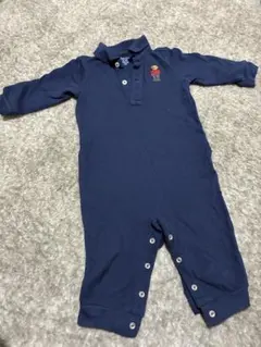 Ralph Lauren ネイビー ロンパース