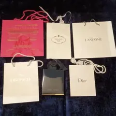 ブランドショッパーセット（Lancôme, Prada, Diorなど）