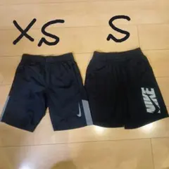 ハーフパンツ 2枚セット 　XS、 S
