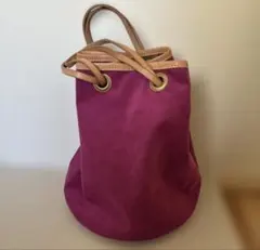 BAG'n'NOUN ピンク バケットバッグ 巾着のサムネイル