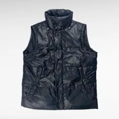 【90〜00s】 ウールリッチ M 中綿ベスト ジップアップ