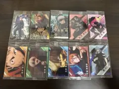 呪術廻戦 ウエハースカード 10枚セットまとめ売り
