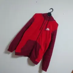ナイキ*NIKE*Lサイズ*フルジップパーカー*赤*古着*フードパーカー