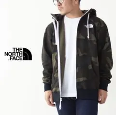 THE NORTH FACE 迷彩柄 フルジップパーカー