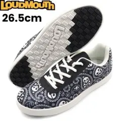 【新品】ラウドマウス ゴルフシューズ 26.5cm シバミーティンバーズホワイト