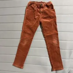 120 オレンジ コーデュロイ 長ズボン