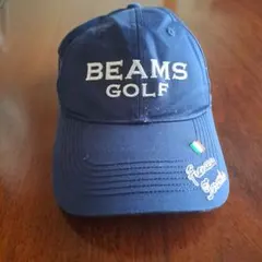 BEAMS GOLF ネイビーキャップ