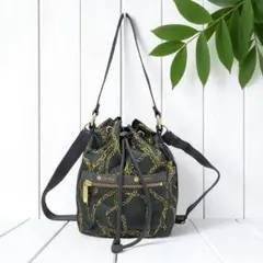 美品 レスポートサック　2way ハンドバッグ　ショルダーバッグ 巾着