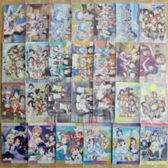 ◆〈即購入可匿名配送〉ラブライブ ウエハース Aqoursビジュアルカードセット