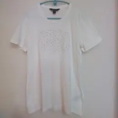 LAUREN RALPH LAUREN ホワイト Tシャツ XS 刺繍のサムネイル