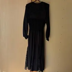 美品RUIRUE BOUTIQUE レース装飾 ワンピース　ドレス　Sサイズ