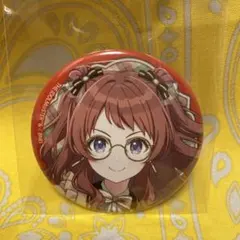 学園アイドルマスター伊勢丹 立川 めがね ラテコーデ　缶バッジ　花海咲季