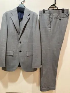 【美品】AOKIレミューグレー スーツセットアップ A5