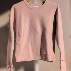 Champion リバースウィーブ　スウェットパーカー　L ピンク