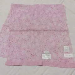 ニナリッチストール　コットンストール　花柄　透け感のサムネイル