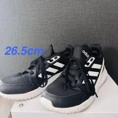 adidas ランニング スニーカー ブラック 26.5cm
